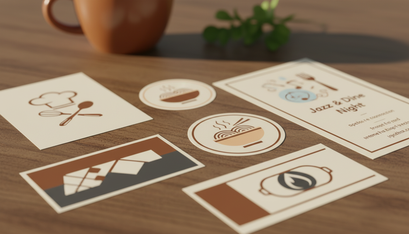 Aufkleber drucken für die Gastronomie – So setzt du Sticker Druck gezielt ein